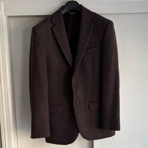 Jos. A. Bank Rich Brown Textured Blazer